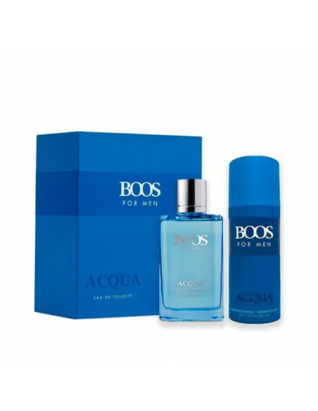 SET BOOS ACQUA EDT 100CC+ DEO 150CC