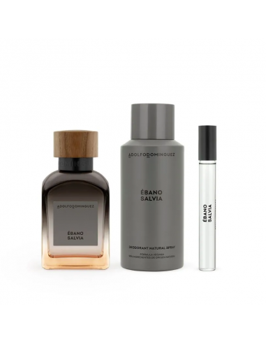 SET DE PERFUME ADOLFO DOMINGUEZ EBANO EDP + MINI X10CC 120 CC