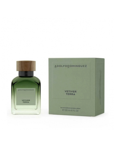 Perfume Hombre Adolfo Dominguez Vetiver Terra Edp 120ml Set