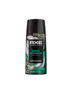 DESODORANTE PERSONAL  AXE green geranium aerosol 96 gr