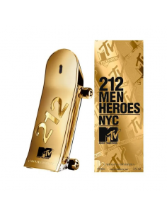 FRAGANCIAS SELECTIVAS CAROLINA HERRERA 212 HEROES MTV MEN EDT 90 cc