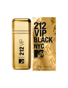 C HERRERA 212 VIP BLACK MTV MEN EDPX100CC 