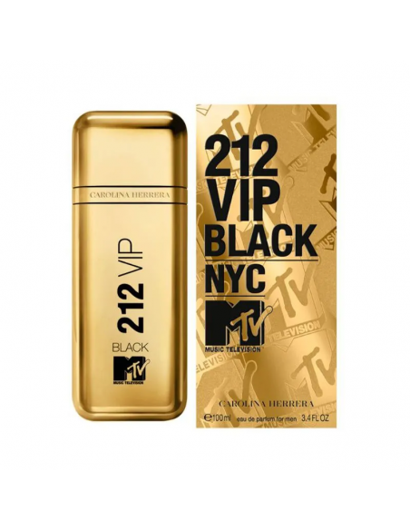 C HERRERA 212 VIP BLACK MTV MEN EDPX100CC 