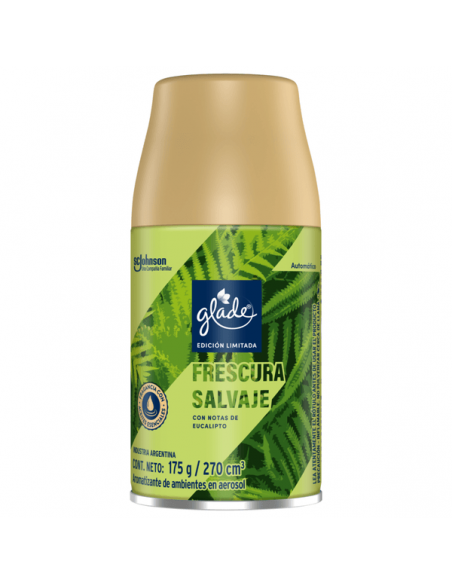 DESODORANTE DE AMBIENTE GLADE firecly fresh 175 gr
