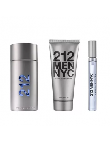 COFRE 212 NYC MEN EDT X 100 ML + SHOWER GEL + MINITALLA
