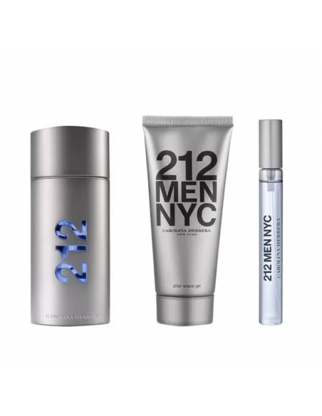 COFRE 212 NYC MEN EDT X 100 ML + SHOWER GEL + MINITALLA