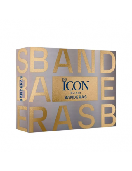 SET DE PERFUME ANTONIO BANDERAS THE ICON ELIXIR EDP + DEO X150 100 cc