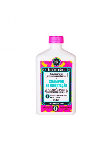 SHAMPOO LOLA COSMETICS BEMDITA GHEE HIDRATACION BANANA 250 cc