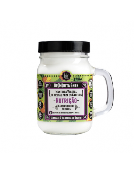 CREMA DE TRATAMIENTO LOLA COSMETICS BEMDITA GHEE NUTRICION ABACAXI-PIÑA 350 gr
