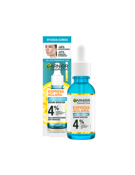 CREMA PARA ROSTRO GARNIER SERUM EXPRESS ACLARA ANTI-ACNE 30 cc