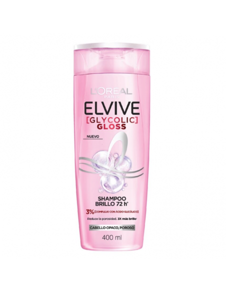 SHAMPOO ELVIVE GLYCOLIC GLOSS 400 cc