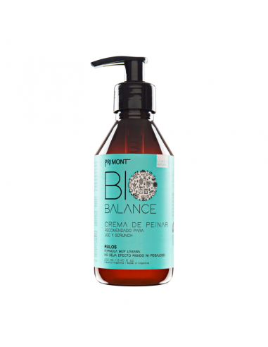 CREMA PARA PEINAR PRIMONT BIO BALANCE RULOS 250 GR