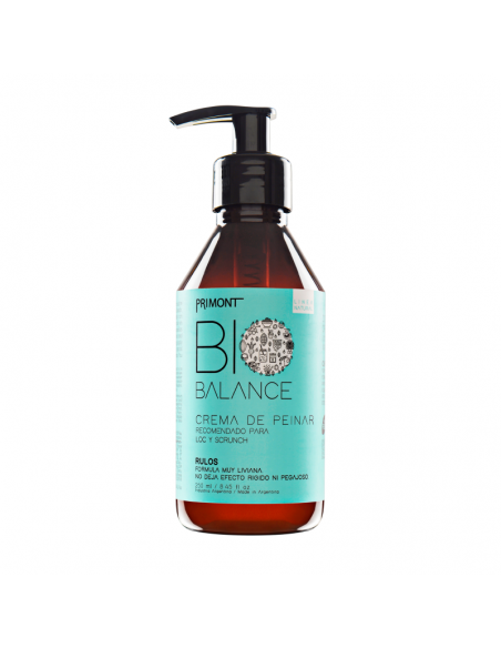 CREMA PARA PEINAR PRIMONT BIO BALANCE RULOS 250 GR
