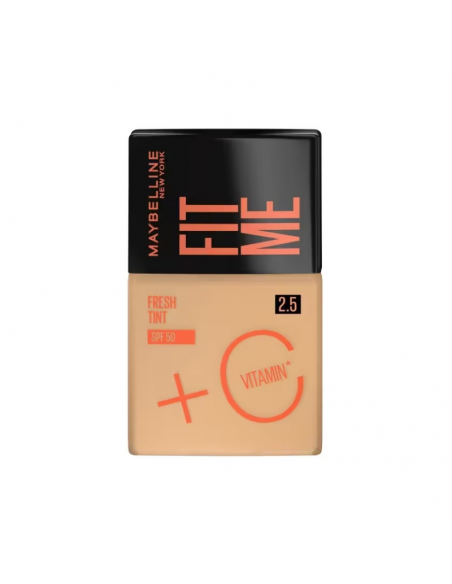 BASE MAYBELLINE FITME FRESH TINT SPF50 2.5 + VIT C  