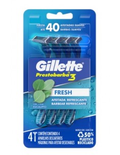 FILOS  GILLETTE prestobarba 3 fresh 4 un