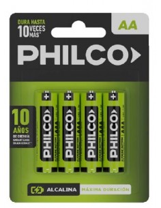 PILAS PHILCO aa blister 4 un