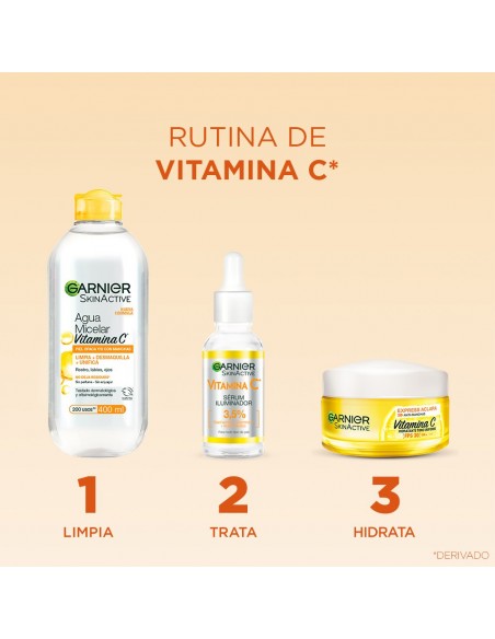 CREMA PARA ROSTRO GARNIER expres aclaradora fp30 50 cc