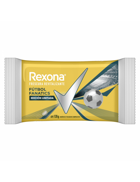 JABONES DE TOCADOR REXONA futbol fanatics 120 gr