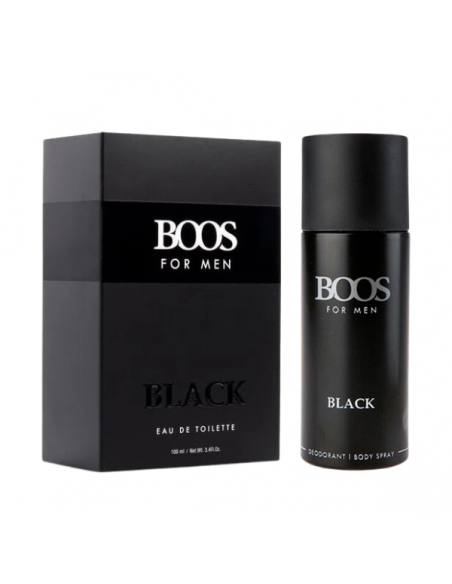 SET EDP BOOS BLACK 100+DEO 150 REGALO