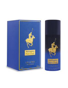 SET DE PERFUME WELLINGTON POLO CLUB LEGEND + DEO X150 DE REGALO 120 cc