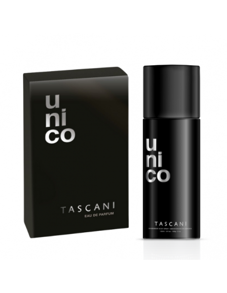 SET DE PERFUME TASCANI EDP UNICO + DEO X150 DE REGALO 100 cc