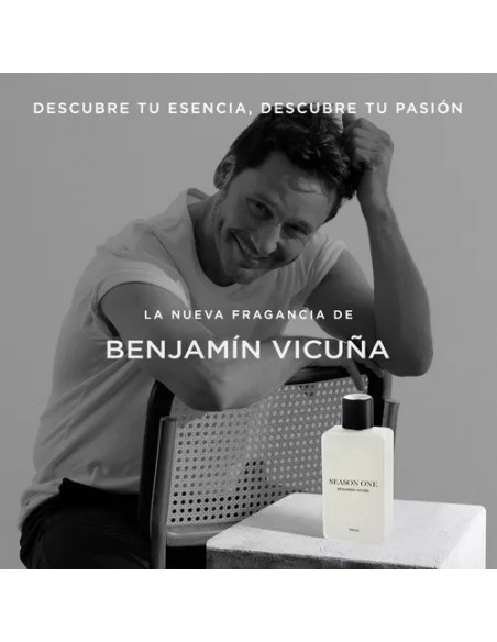 COLONIAS/PERFUMES/LOCIONES BENJAMIN VICUÑA EDT SEASON ONE 100 cc