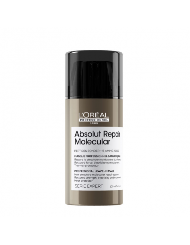 CREMA DE TRATAMIENTO LOREAL PROFESSIONNEL ABSOLUT REPAIR MOLECULAR SIN ENJUAG 100 CC