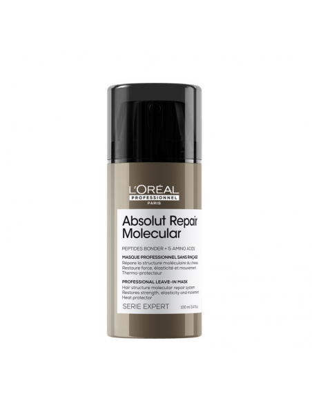 CREMA DE TRATAMIENTO LOREAL PROFESSIONNEL ABSOLUT REPAIR MOLECULAR SIN ENJUAG 100 CC