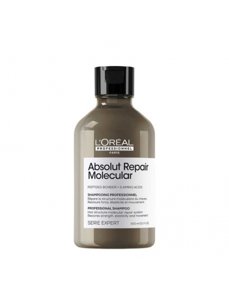 SHAMPOO LOREAL PROFESSIONNEL ABSOLUT REPAIR MOLECULAR 300 cc