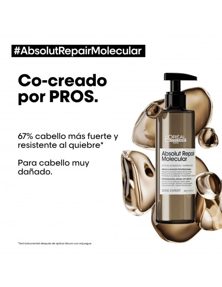CREMA DE TRATAMIENTO LOREAL PROFESSIONNEL SERUM ABSOLUT REPAIR MOLECULAR 250 CC