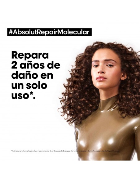 SHAMPOO LOREAL PROFESSIONNEL ABSOLUT REPAIR MOLECULAR 300 cc