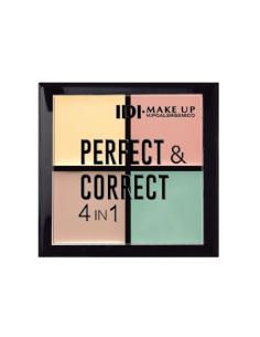 CORRECTOR IDI PALETA PERFECT & CORRECT 4 TONOS  