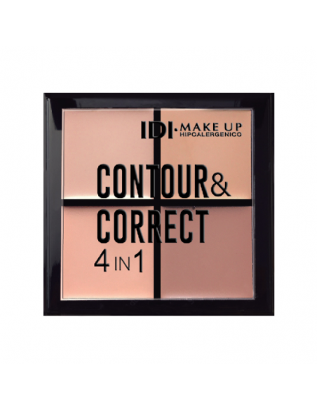 CORRECTOR IDI PALETA CONTOUR & CORRECT 4 TONOS  