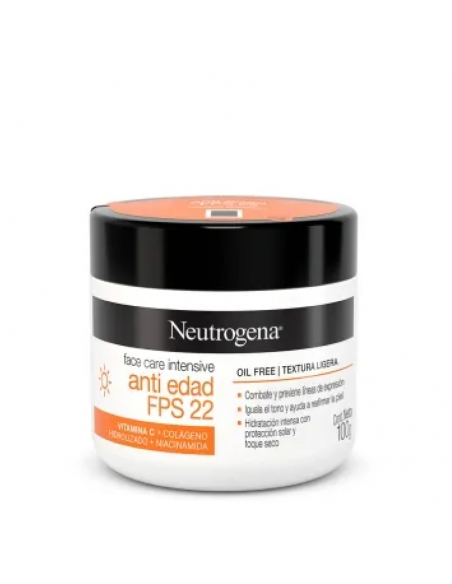 CR NEUTROGENA ANTI EDAD FPS22 VIT C 100GR