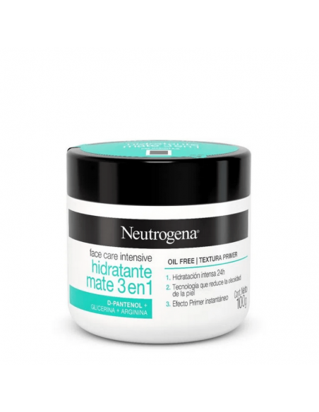 CR NEUTROGENA HIDRATANTE MATE 3EN1 100GR