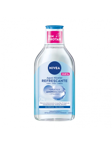 CREMA PARA ROSTRO NIVEA agua micelar piel normal 400 cc
