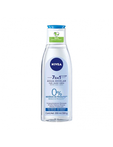 AGUA MICELAR NIVEA PIEL NORMAL 200CC