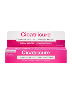 CR ROSTRO CICATRICURE TRICURE ANTIEDAD X50