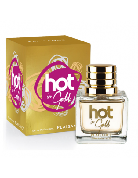 COLONIAS/PERFUMES/LOCIONES PLAISANCE EDP HOT IN GOLD 80 cc