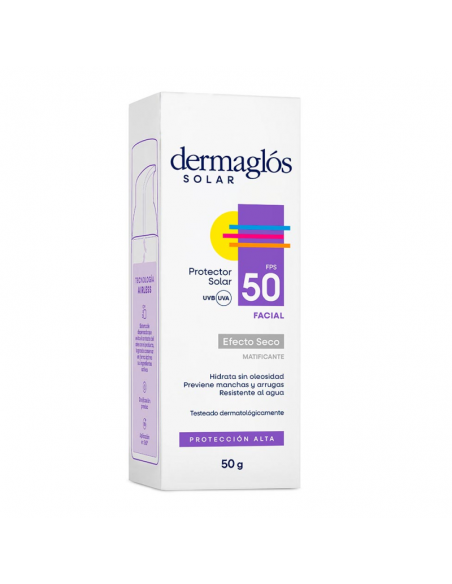 PROT SOLAR DERMAGLOS F50 FACIAL S/C 50GR