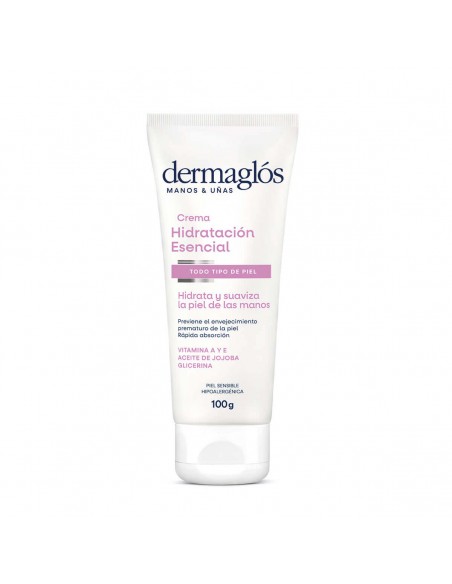 CREMA PARA MANOS DERMAGLOS HIDRATACIÓN ESCENCIAL 100 gr