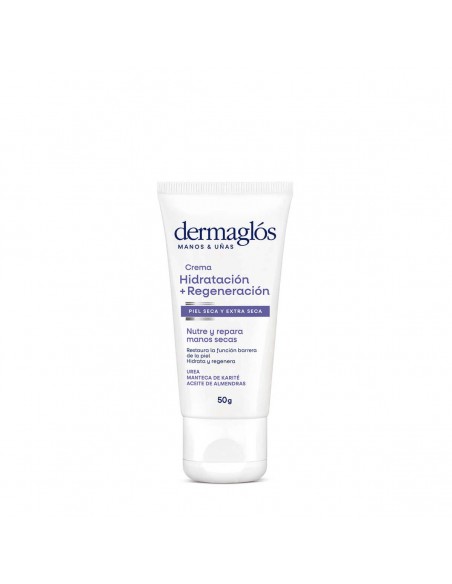 CREMA PARA MANOS DERMAGLOS HIDRATACIÓN + REGENERACIÓN 50 gr
