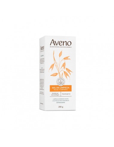 CREMA PARA ROSTRO AVENO GEL DE LIMPIEZA 250 GR