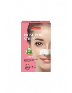 LAMINA PUREDERM NOSE PORE STRIPS ALOE X6UN