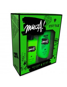 SET DE PERFUME MUAA STAY TRUE COLONIA+BODY CREAM  
