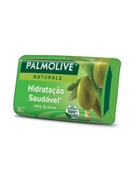 JABONES DE TOCADOR PALMOLIVE ALOE VERA OLIVA 85 GR