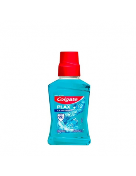 ENJUAGUE BUCAL COLGATE PLAX ice infinity 180 cc
