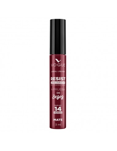 LABIALES VOGUE RESIST LIQUIDO 100% MATTE EXPRESA  