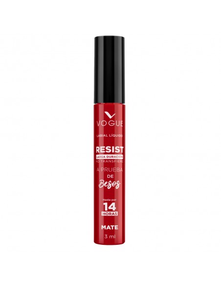 LABIALES  VOGUE RESIST LIQUIDO 100% MATTE BAILA  