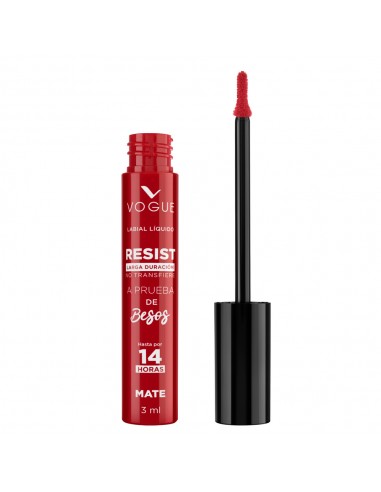 LABIALES VOGUE RESIST LIQUIDO 100% MATTE BAILA  